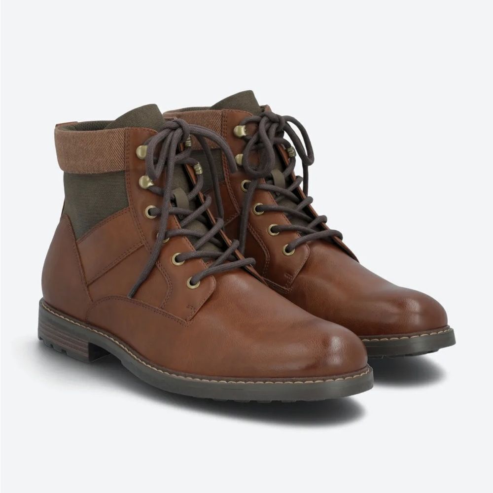ALESBURY
Manetto Boot brown men’s Size 12 NWT‎ in packaging
